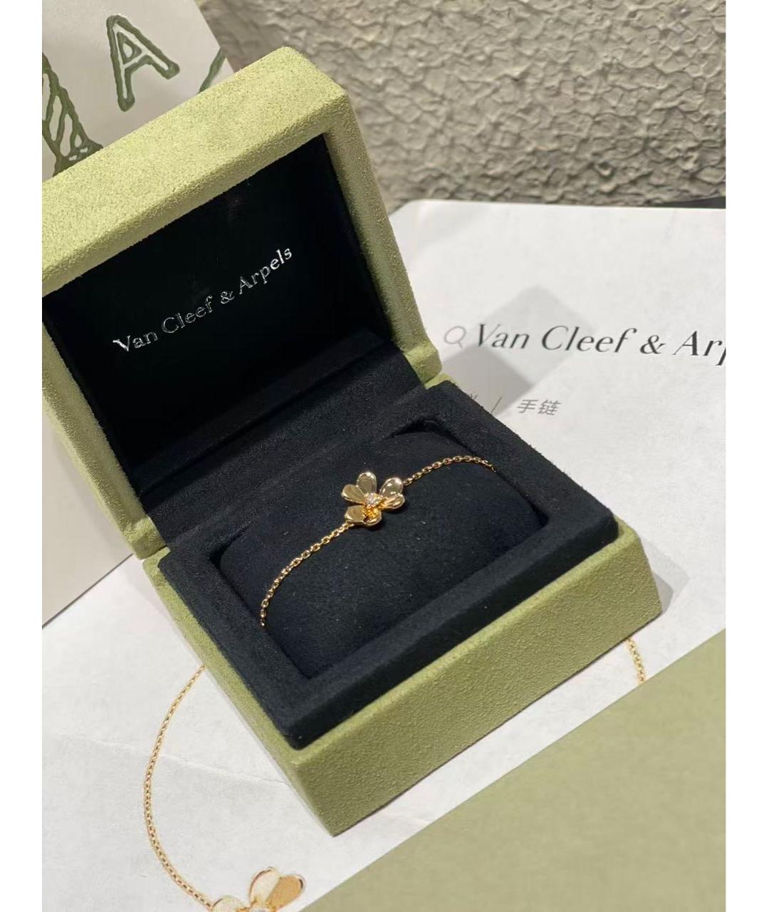 VAN CLEEF & ARPELS Желтый браслет из желтого золота, фото 4
