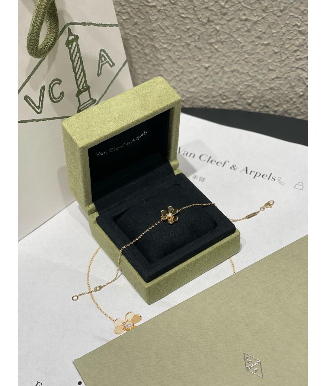VAN CLEEF & ARPELS Желтый браслет из желтого золота, фото 5