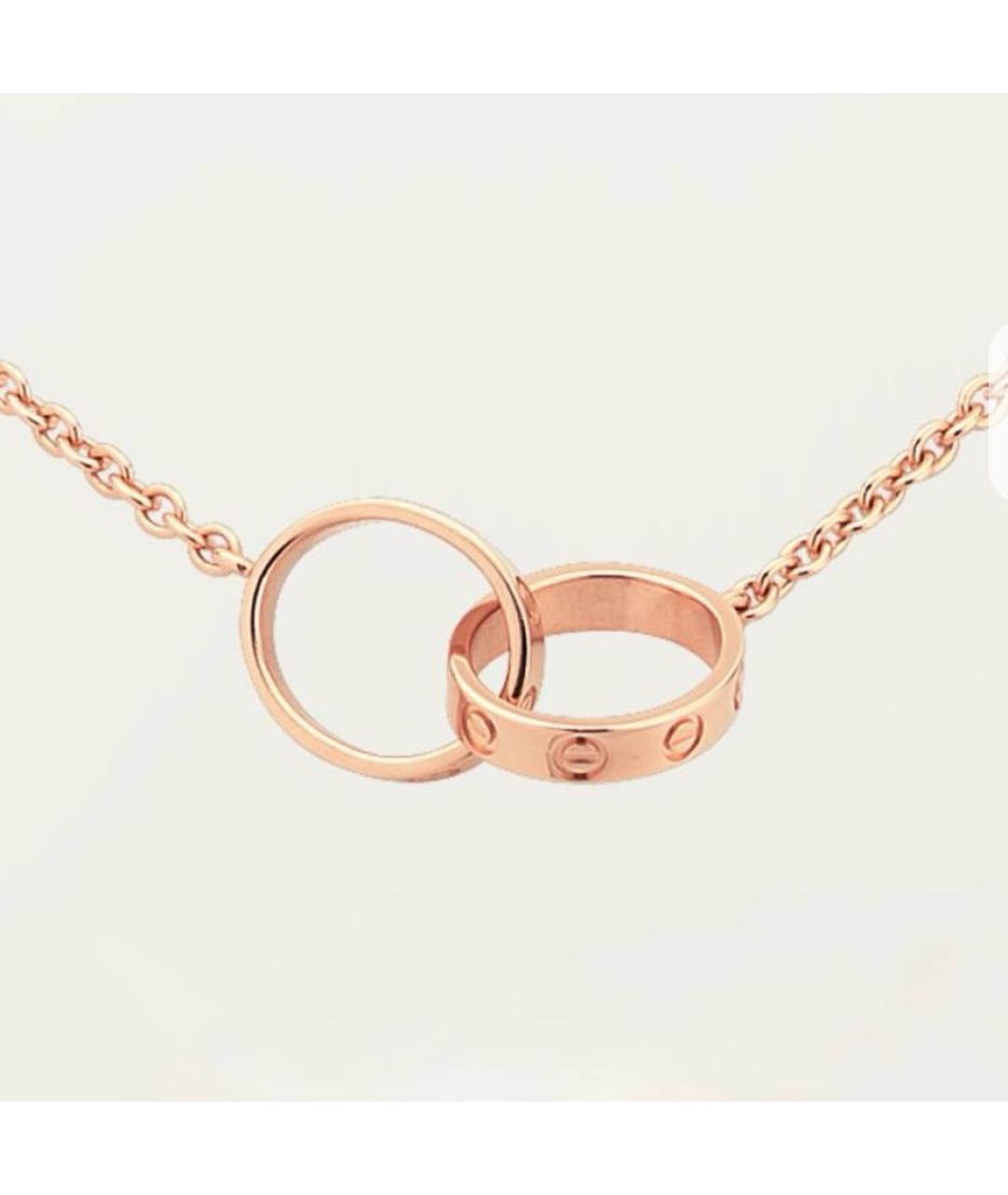 CARTIER Розовое колье из розового золота, фото 6