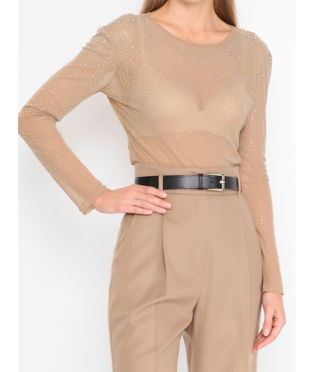 WEEKEND MAX MARA Черный ремень, фото 6