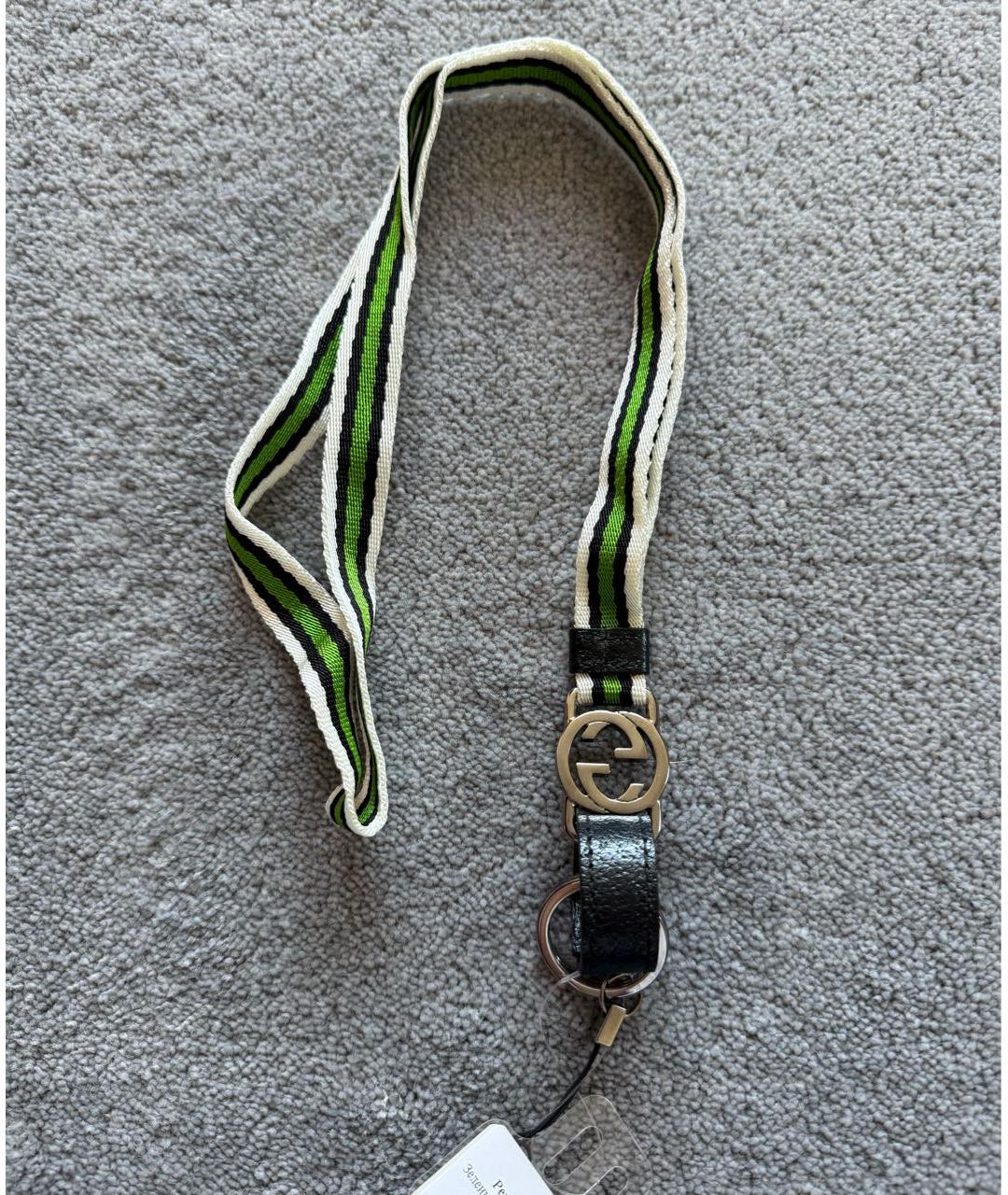 GUCCI Зеленый брелок, фото 5