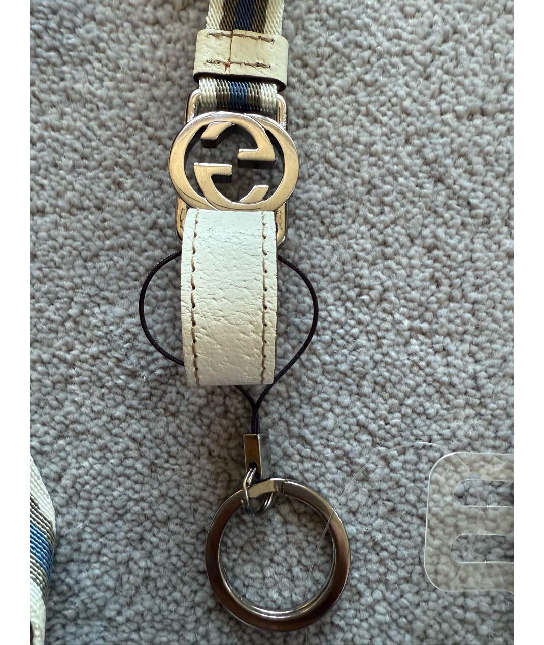 GUCCI Голубой брелок, фото 4