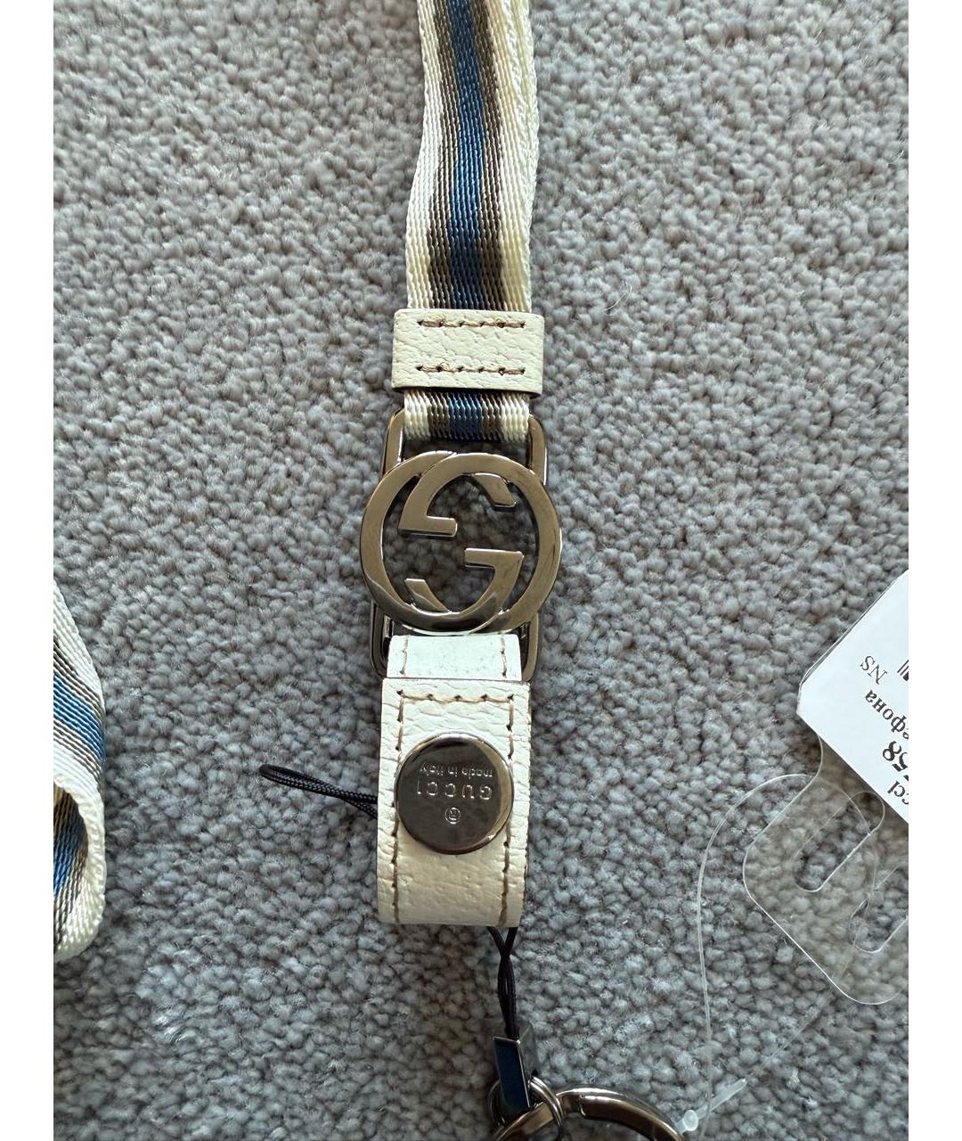 GUCCI Голубой брелок, фото 3