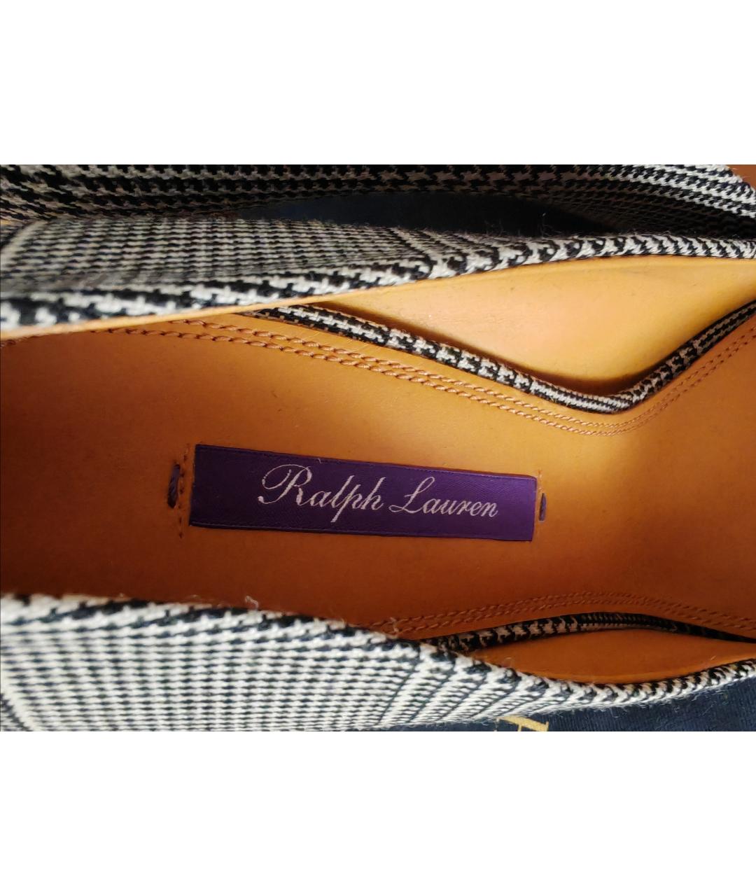 RALPH LAUREN Текстильные туфли, фото 6