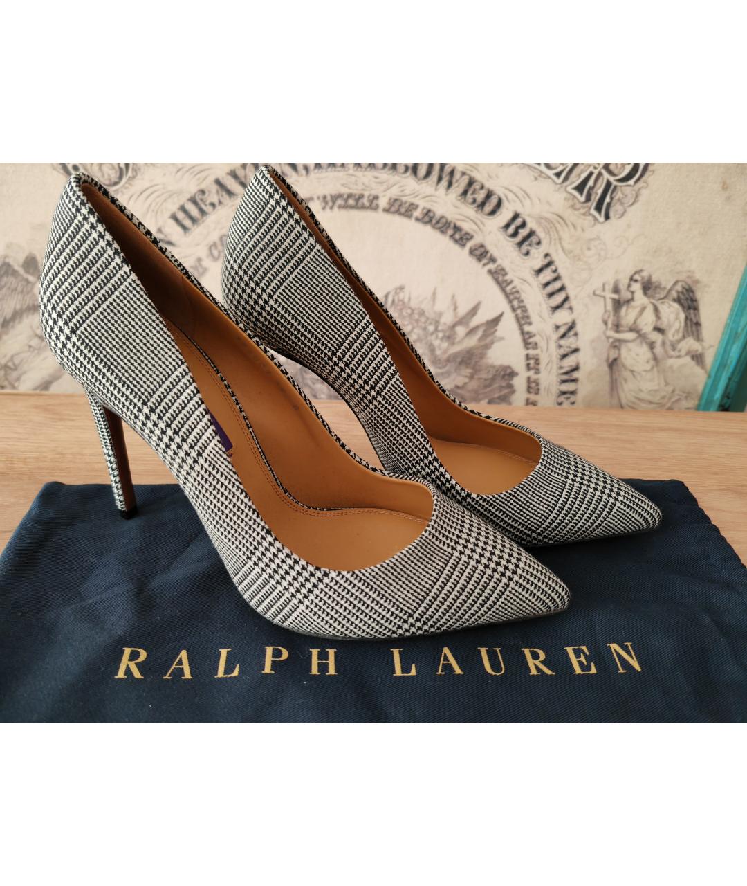 RALPH LAUREN Текстильные туфли, фото 9
