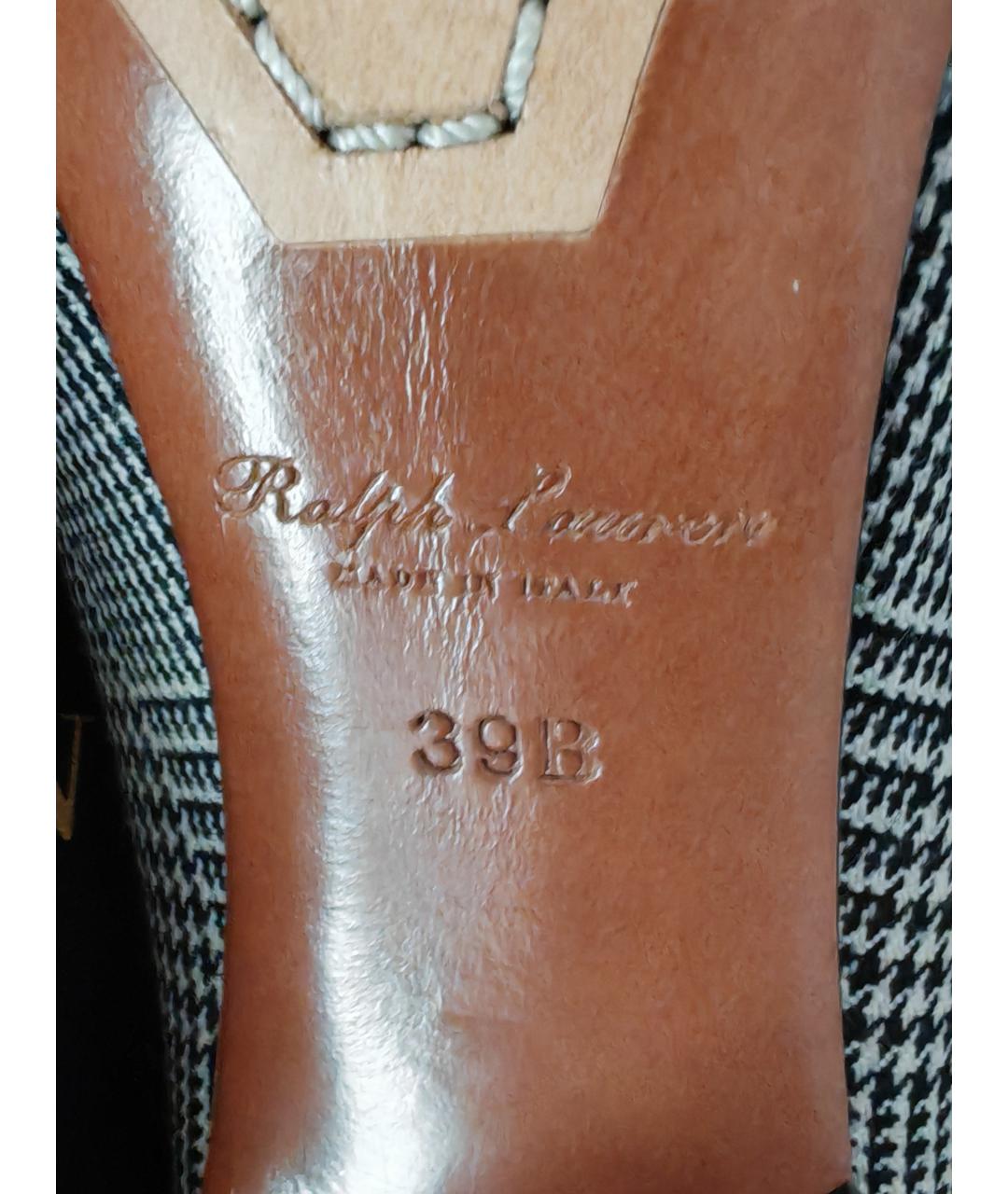 RALPH LAUREN Текстильные туфли, фото 7