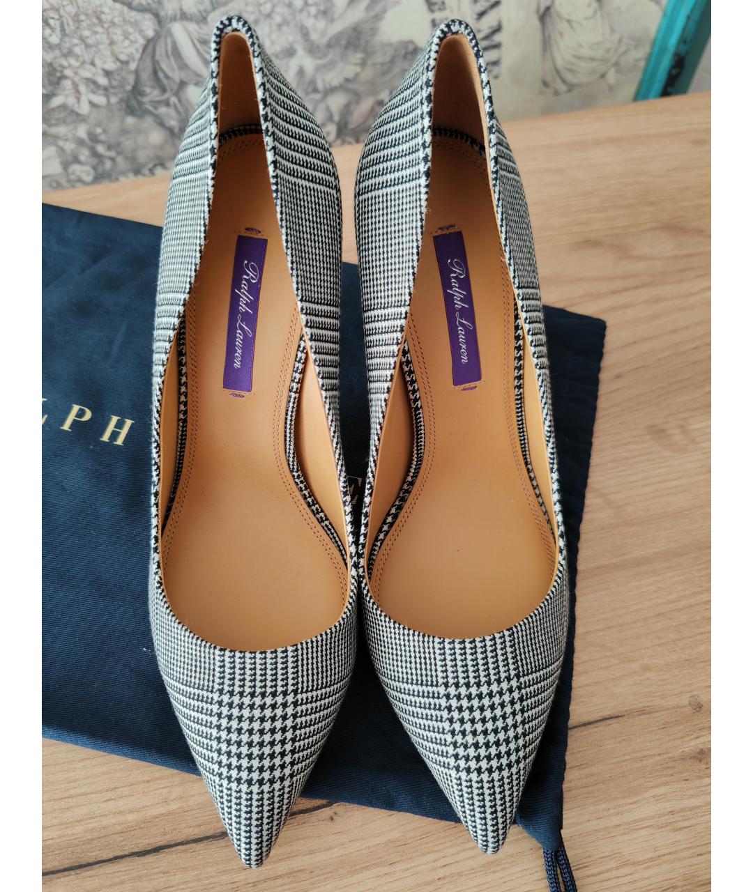 RALPH LAUREN Текстильные туфли, фото 2
