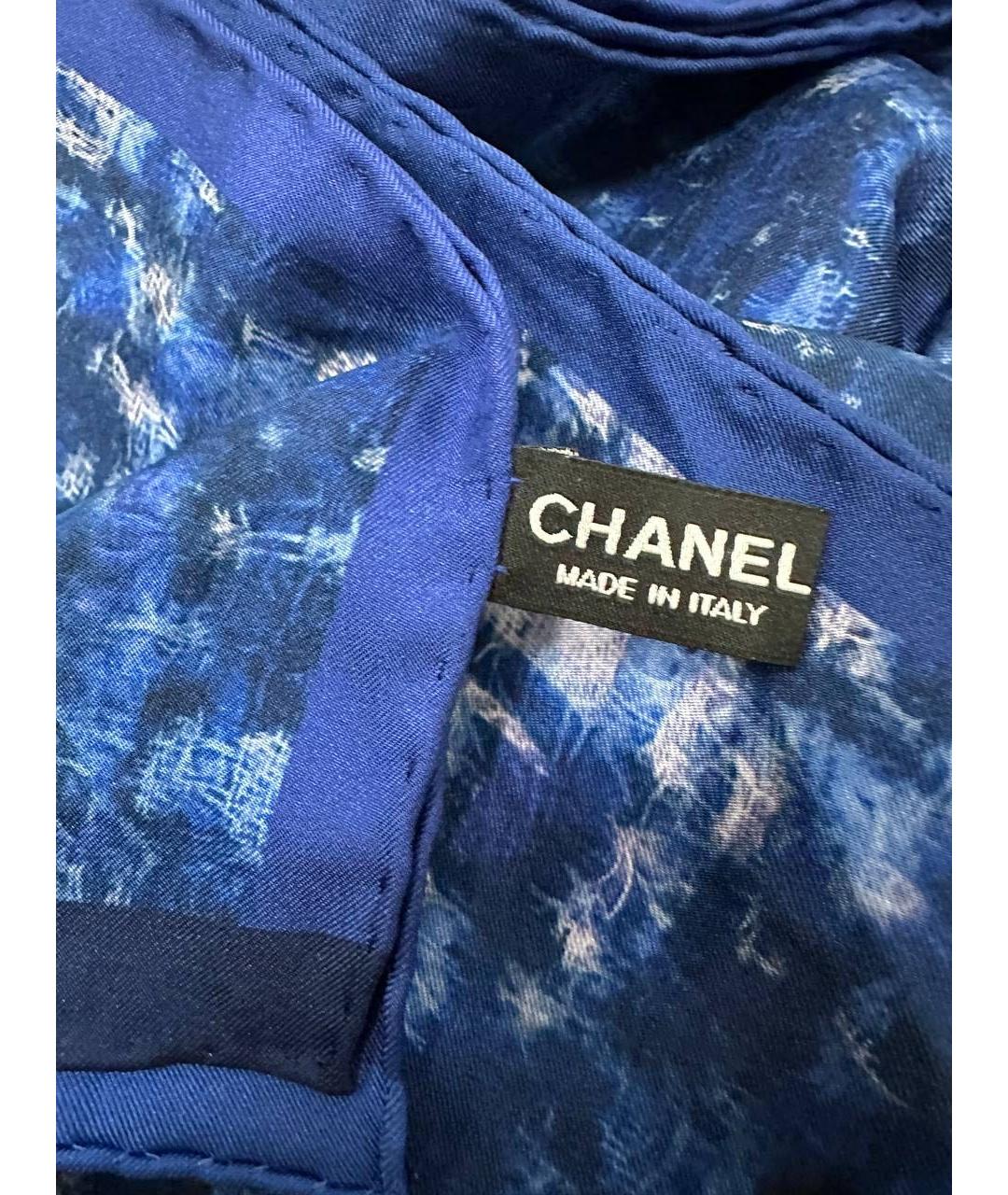 CHANEL Мульти шелковый платок, фото 3