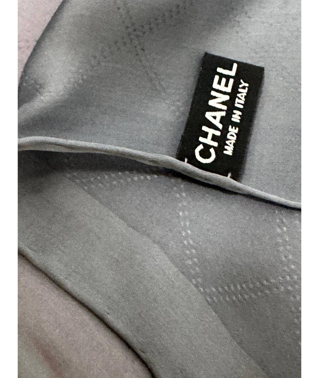 CHANEL Мульти шелковый платок, фото 3