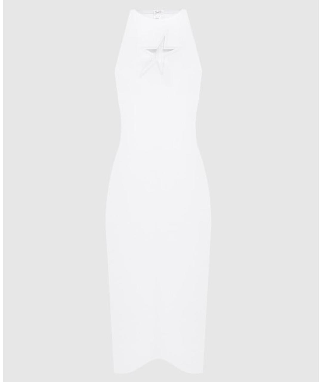 MUGLER Белое коктейльное платье, фото 4