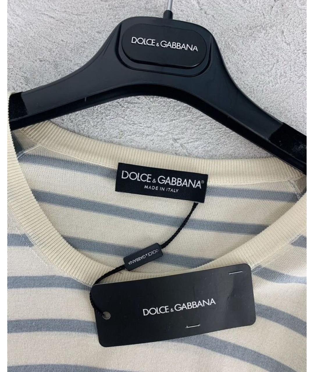 DOLCE&GABBANA Шелковый джемпер / свитер, фото 3