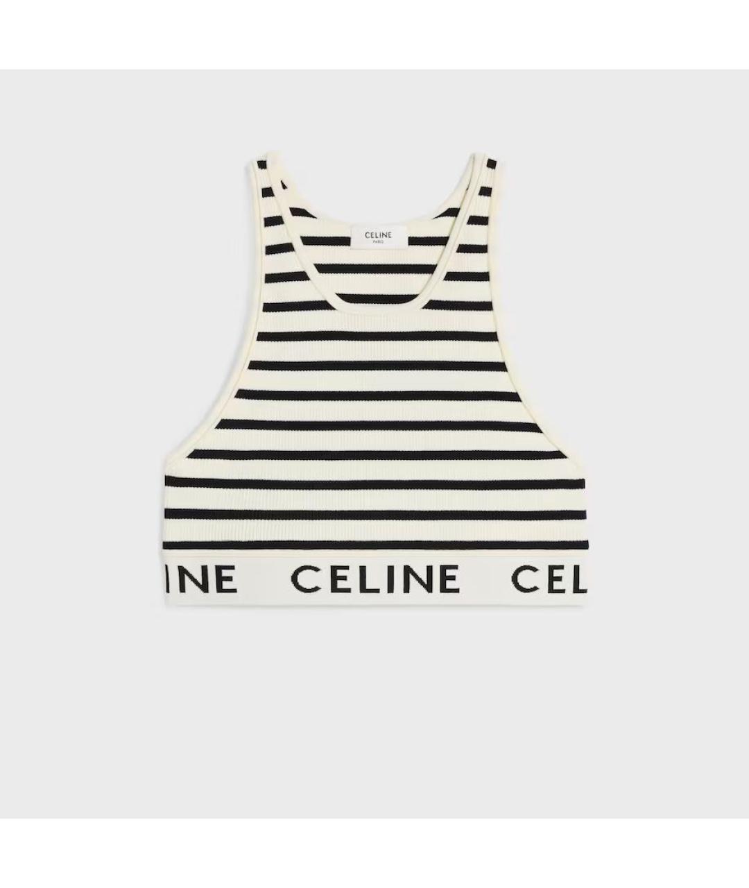CELINE Бежевая майка, фото 1
