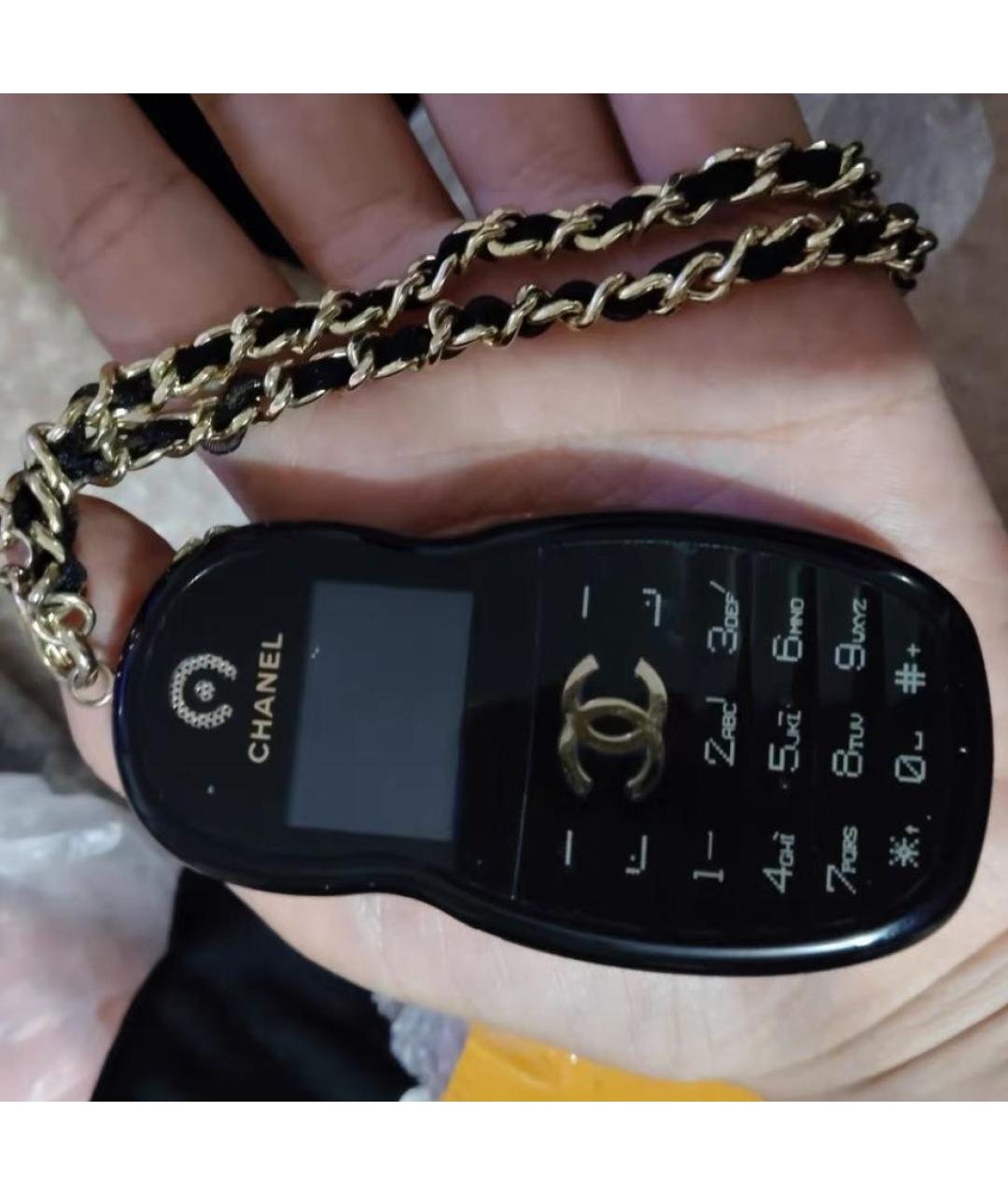 CHANEL Черная подвеска, фото 3