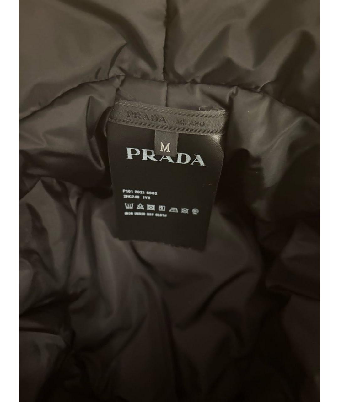 PRADA Черная синтетическая шляпа, фото 3
