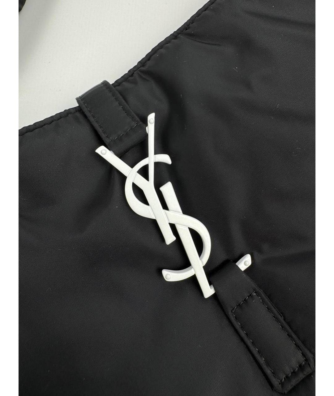 SAINT LAURENT Черная сумка на плечо, фото 7