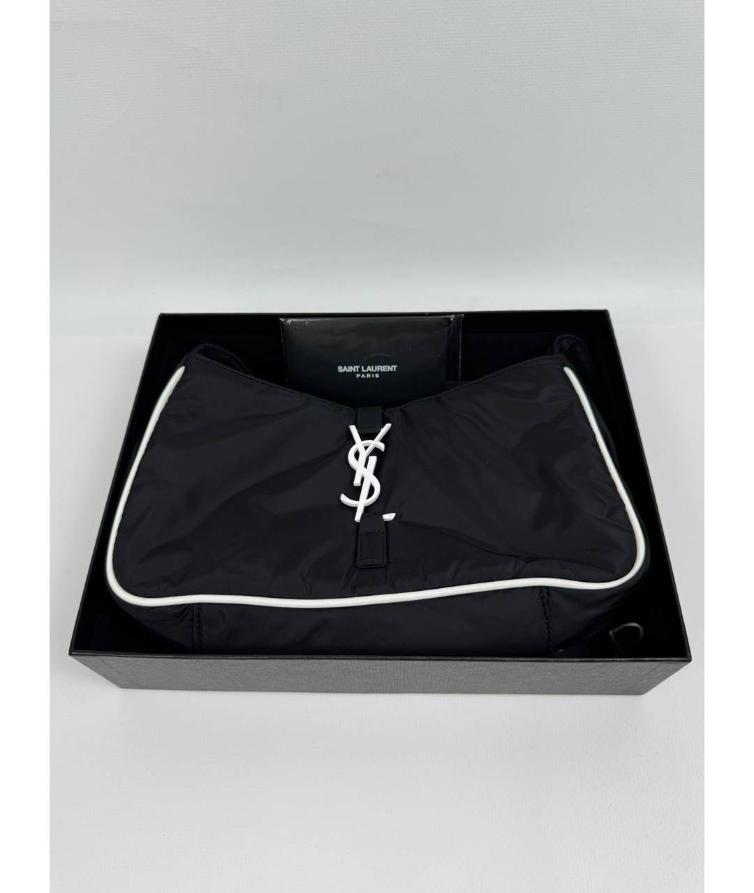 SAINT LAURENT Черная сумка на плечо, фото 3