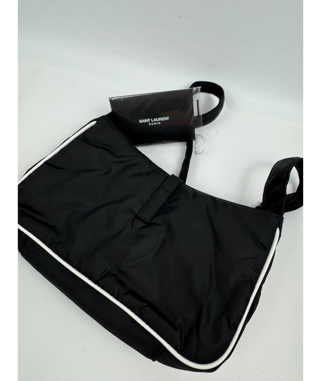 SAINT LAURENT Черная сумка на плечо, фото 5