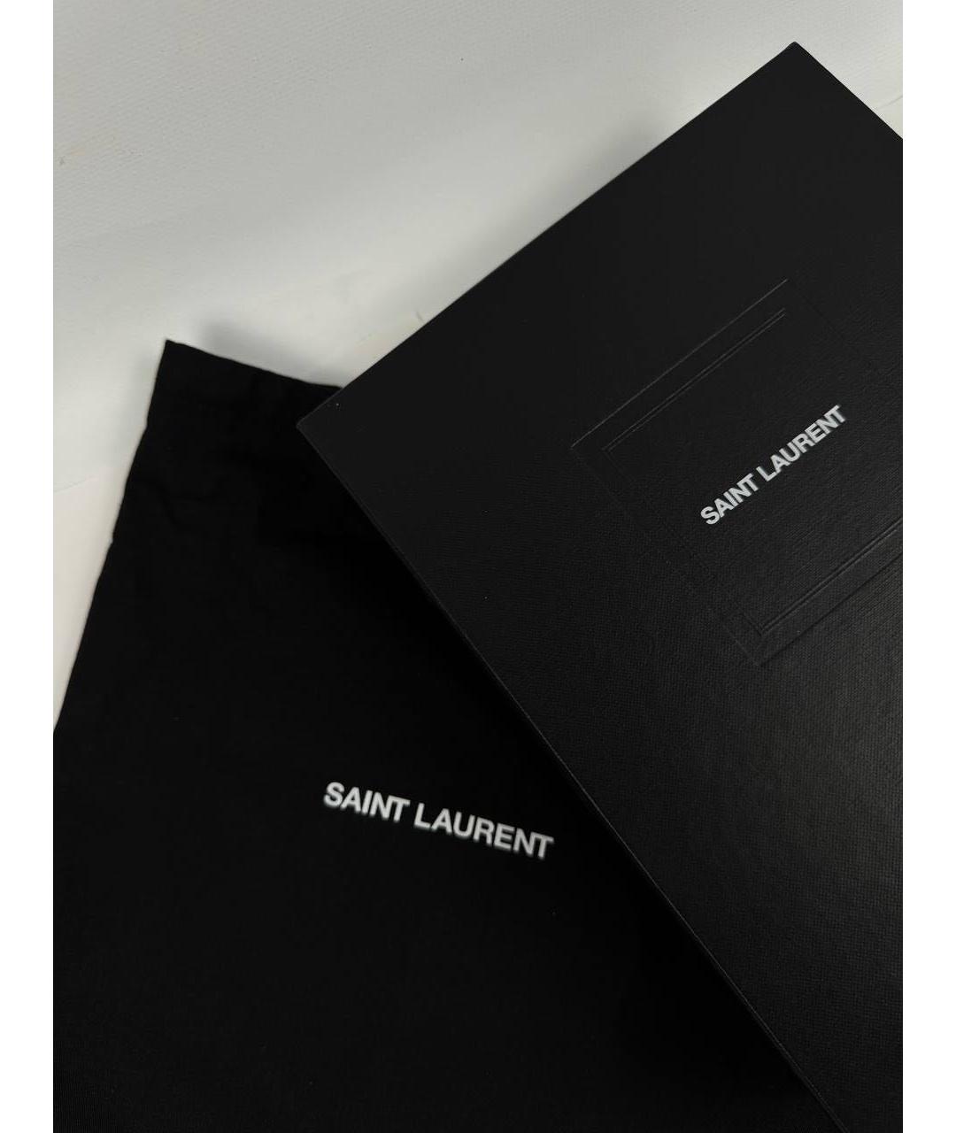 SAINT LAURENT Черная сумка на плечо, фото 8