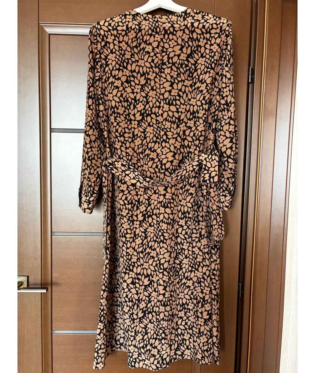 HUGO BOSS Мульти шелковое повседневное платье, фото 2