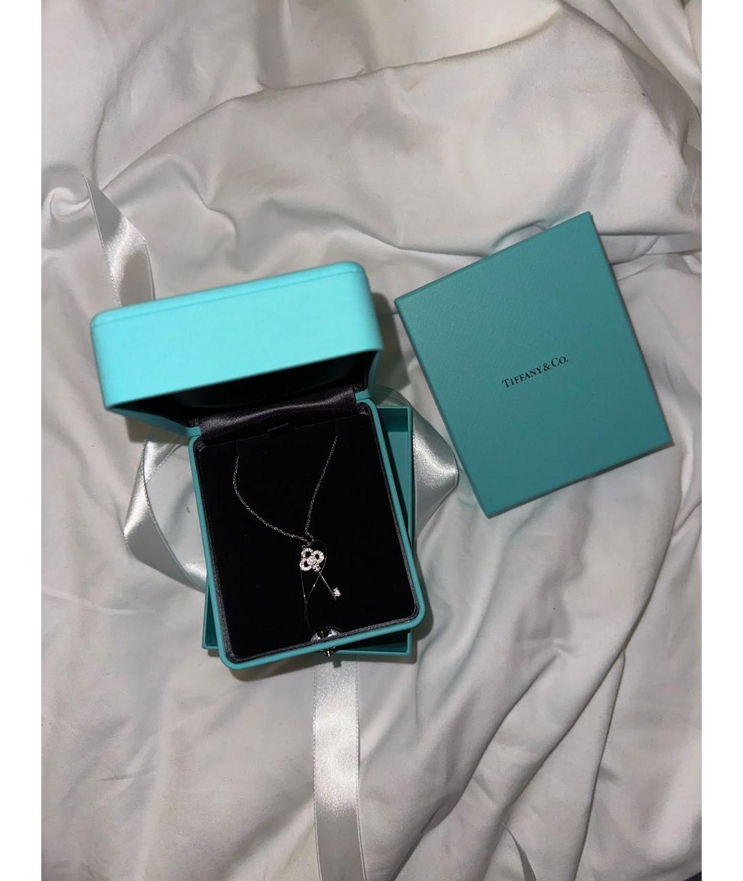 TIFFANY&CO Серебряная подвеска из белого золота, фото 2