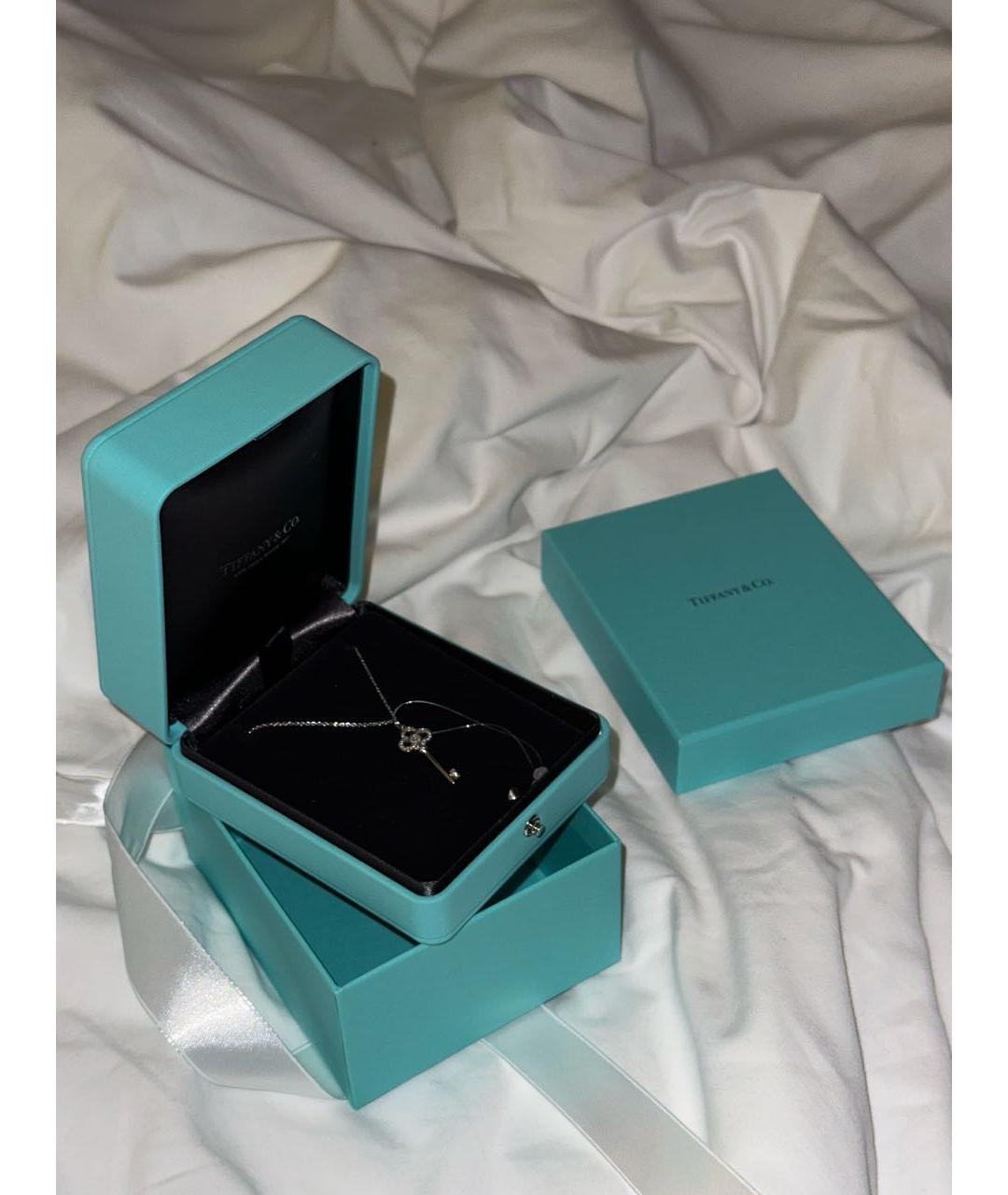 TIFFANY&CO Серебряная подвеска из белого золота, фото 3