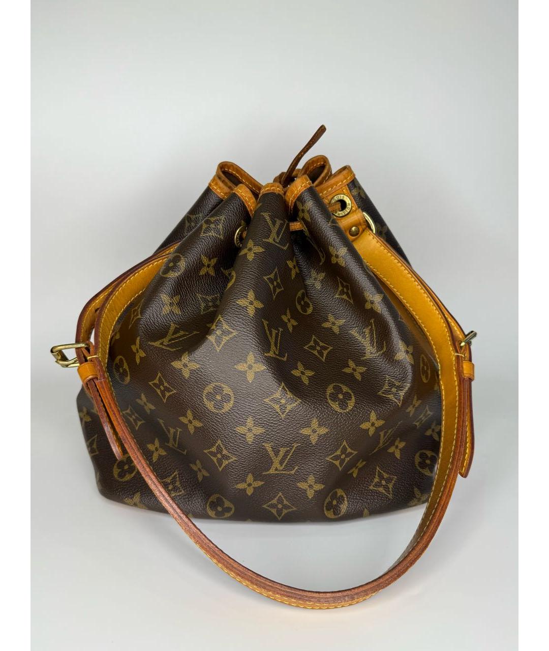 LOUIS VUITTON Коричневая сумка через плечо, фото 9