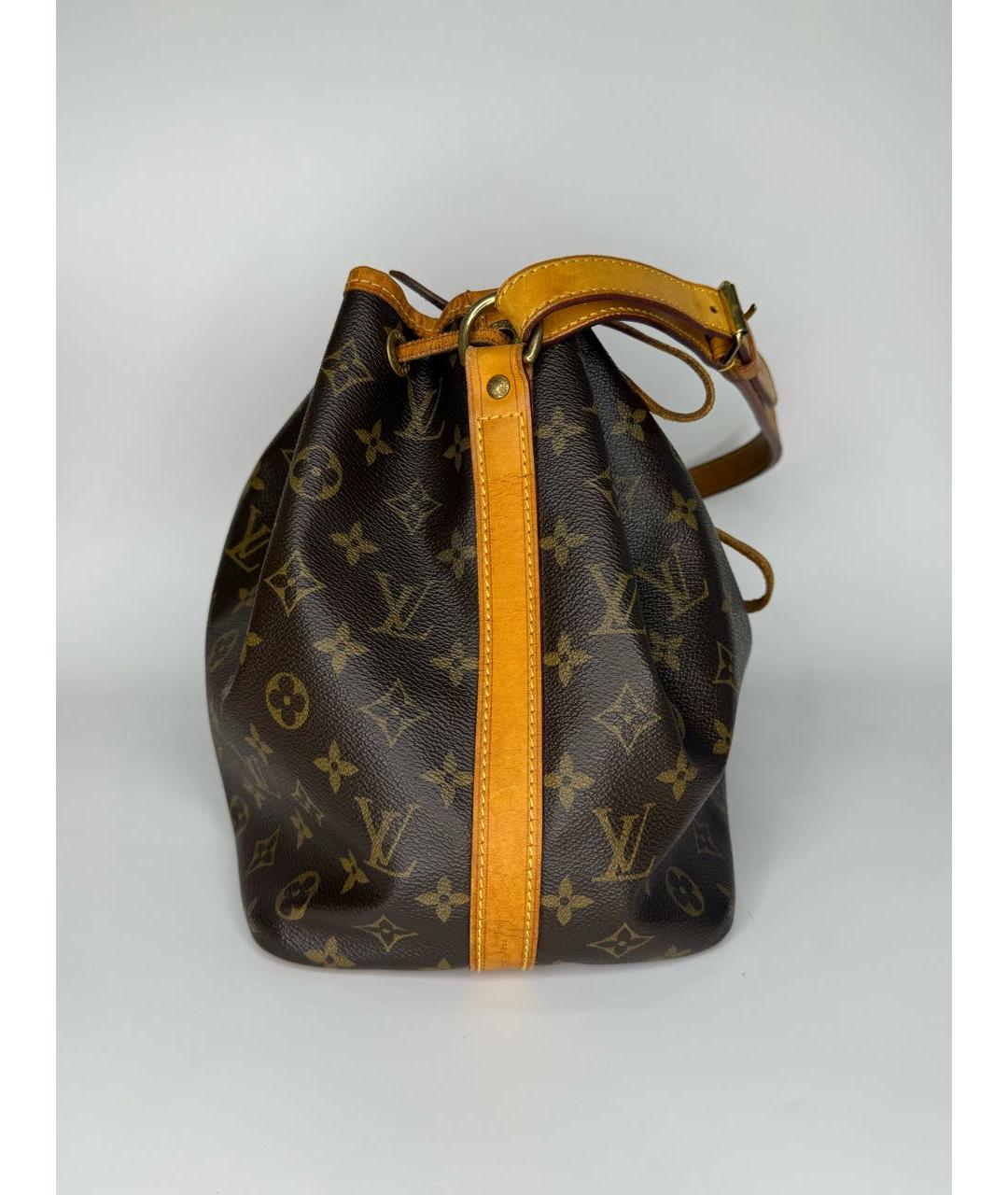LOUIS VUITTON Коричневая сумка через плечо, фото 3