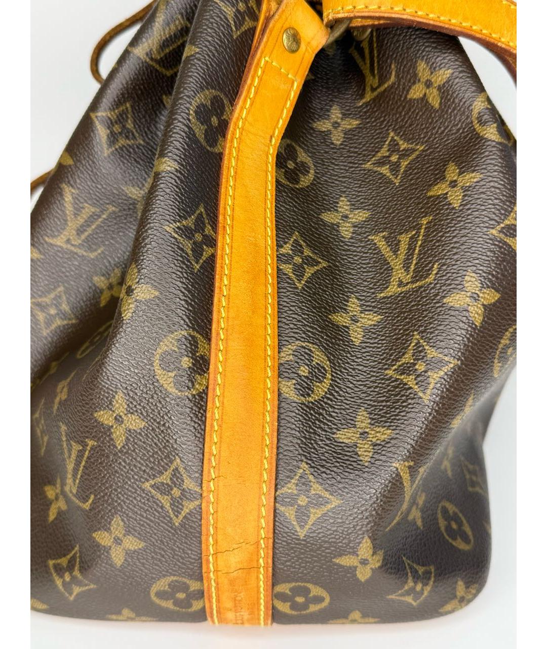 LOUIS VUITTON Коричневая сумка через плечо, фото 6
