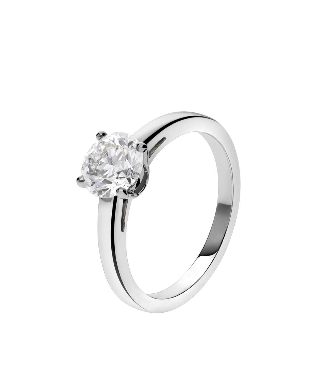 BVLGARI Серебряное платиновое кольцо, фото 1