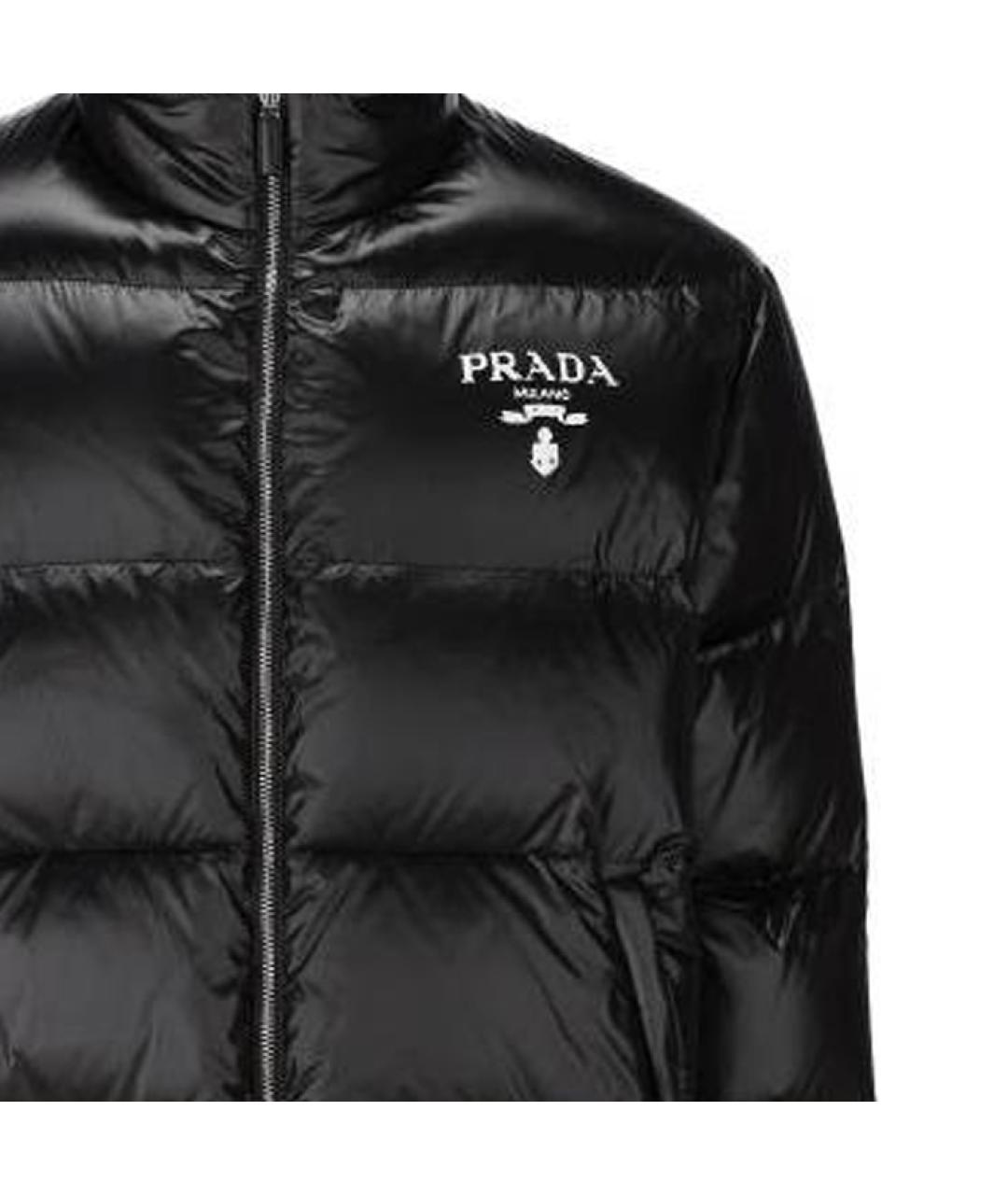 PRADA Черный пуховик, фото 9