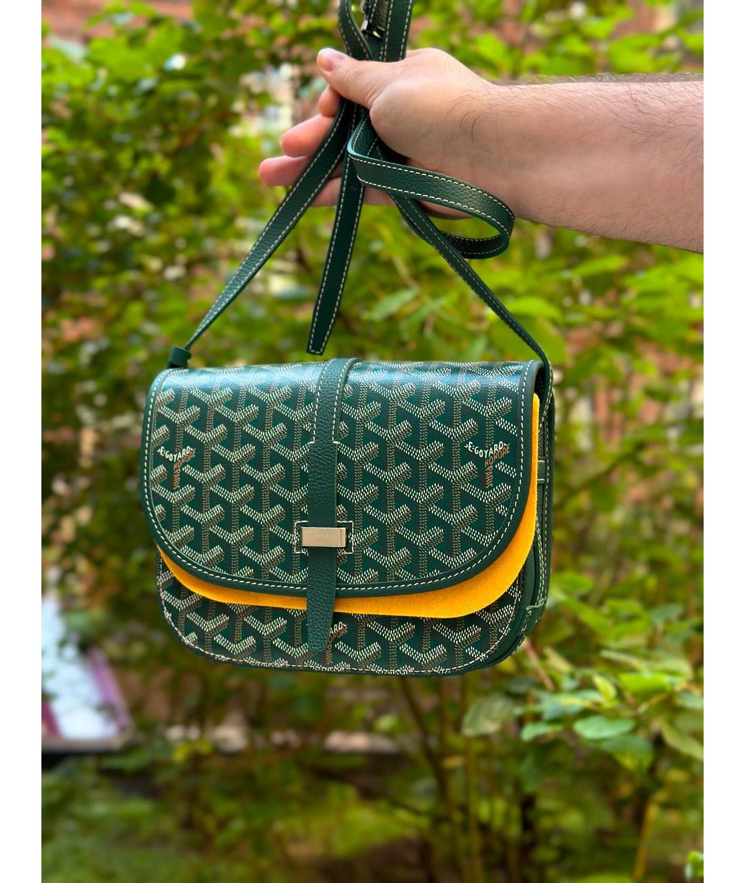 GOYARD Зеленая сумка на плечо, фото 8