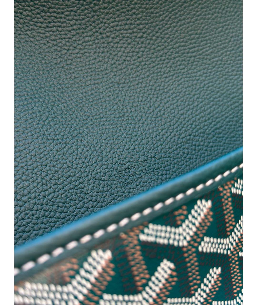 GOYARD Зеленая сумка на плечо, фото 5