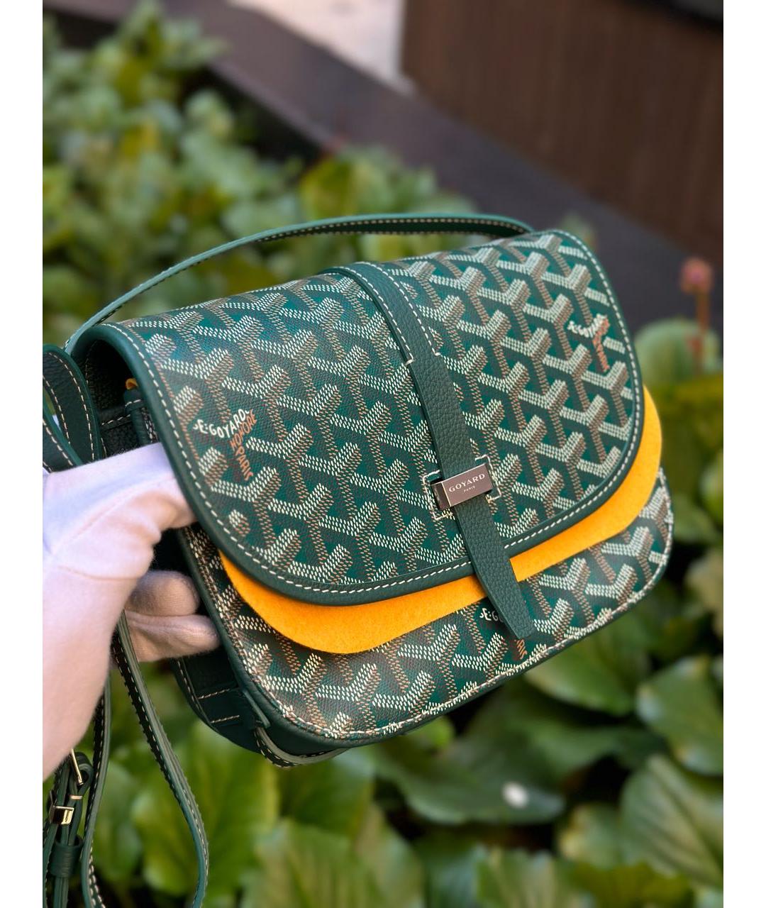 GOYARD Зеленая сумка на плечо, фото 2