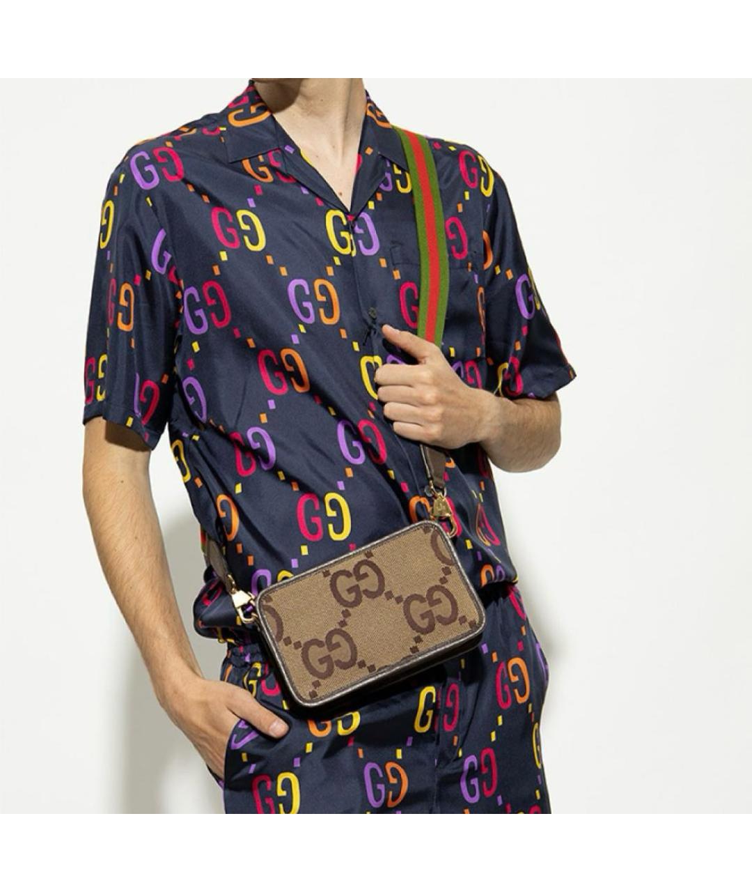 GUCCI Бежевая сумка на плечо, фото 3