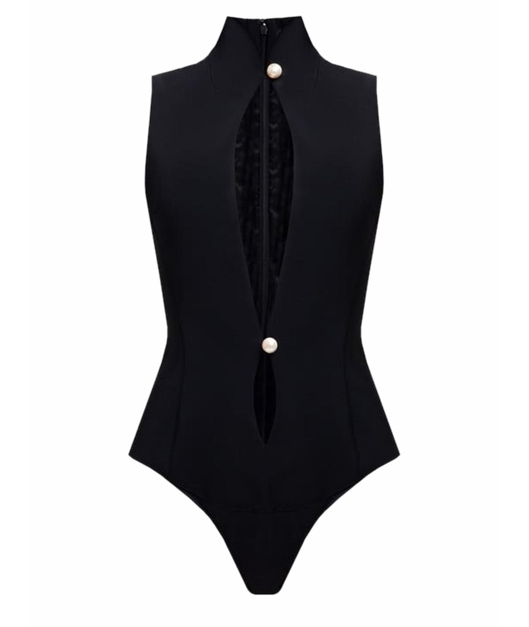 MUGLER Черное боди, фото 1