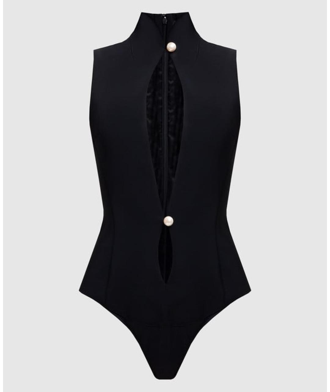 MUGLER Черное боди, фото 10