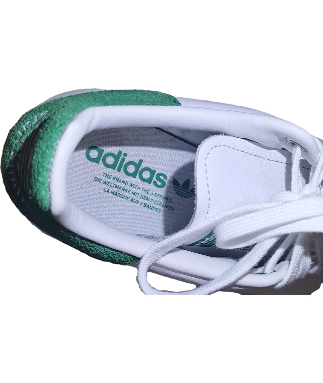 ADIDAS Белые низкие кроссовки / кеды из искусственной кожи, фото 7