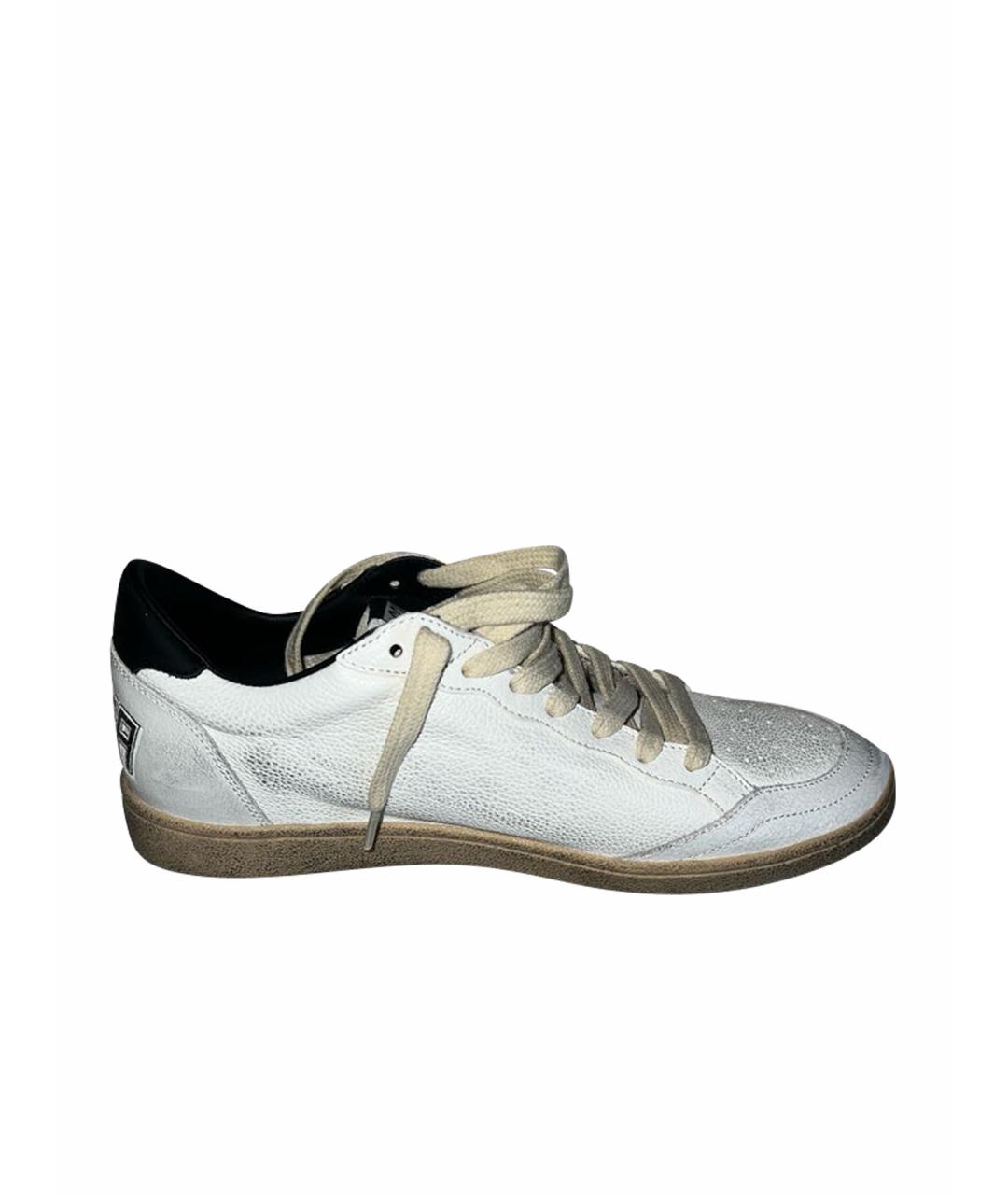 GOLDEN GOOSE DELUXE BRAND Черные кожаные кеды, фото 1