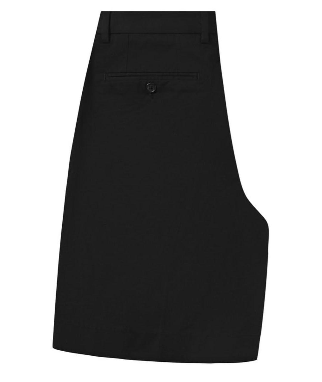 DOLCE&GABBANA Черные хлопковые шорты, фото 2