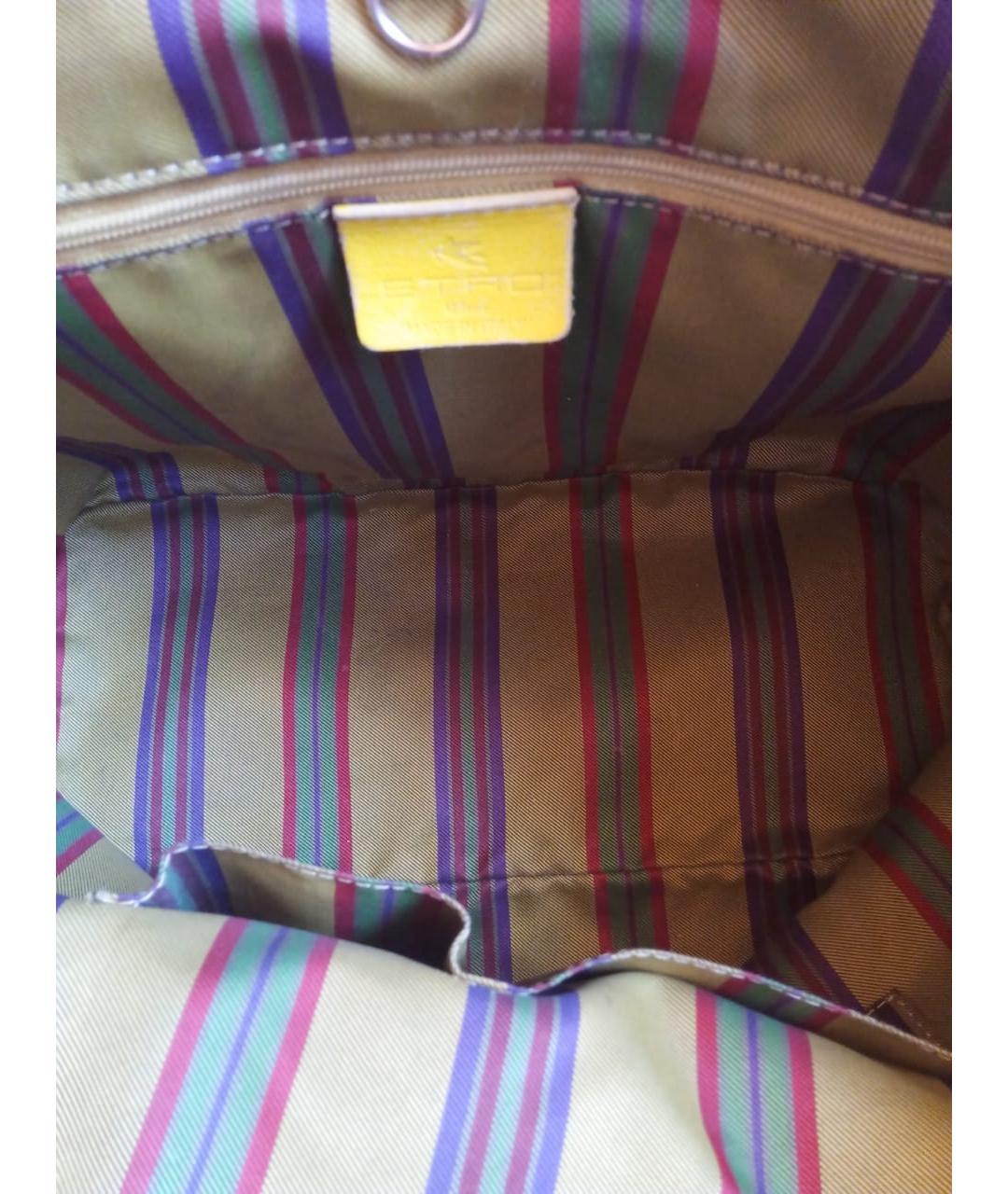 ETRO Коричневая сумка тоут, фото 4