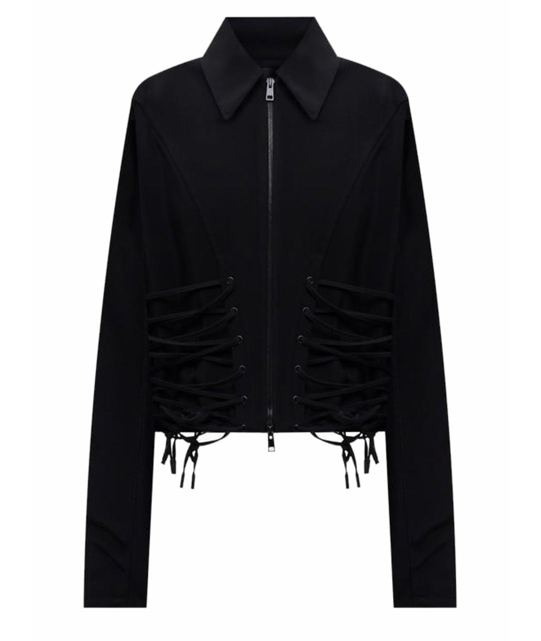 MUGLER Черная куртка, фото 1