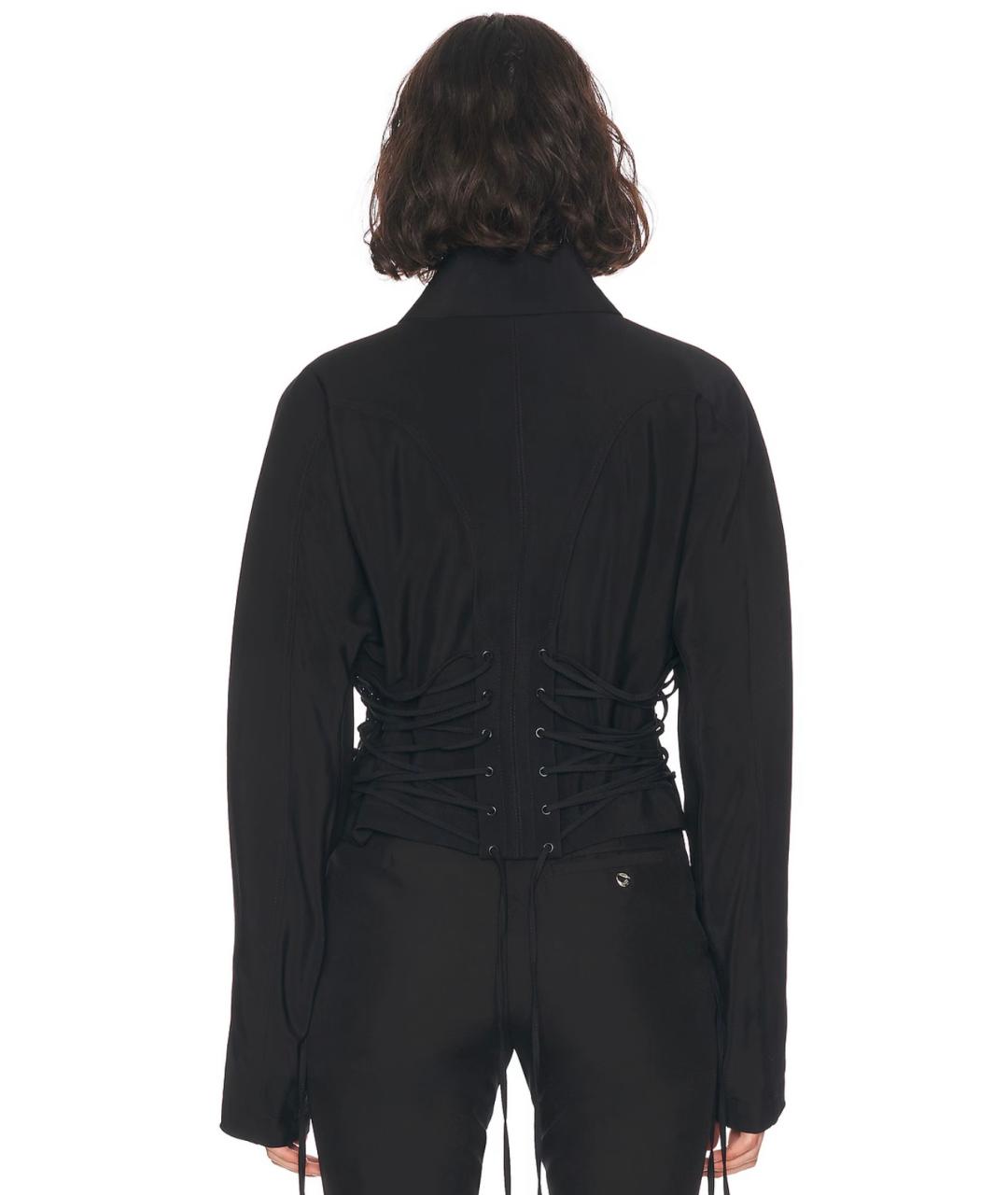 MUGLER Черная куртка, фото 8