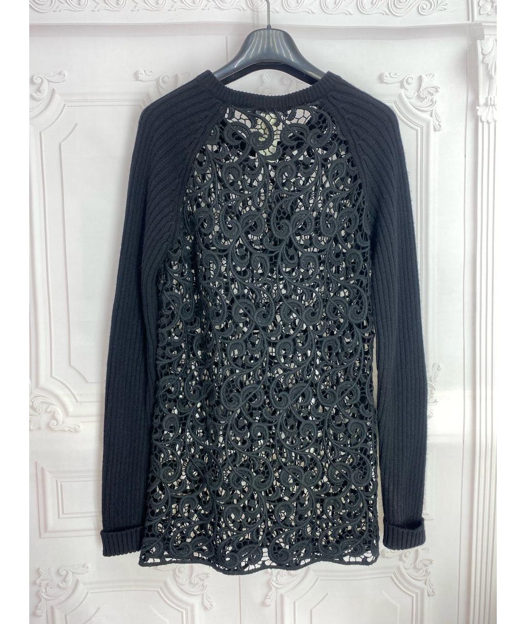 DOLCE&GABBANA Черный кашемировый джемпер / свитер, фото 2