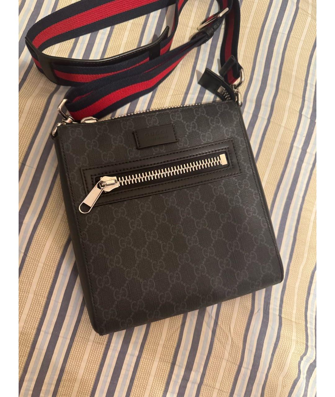 GUCCI Черная сумка на плечо, фото 9