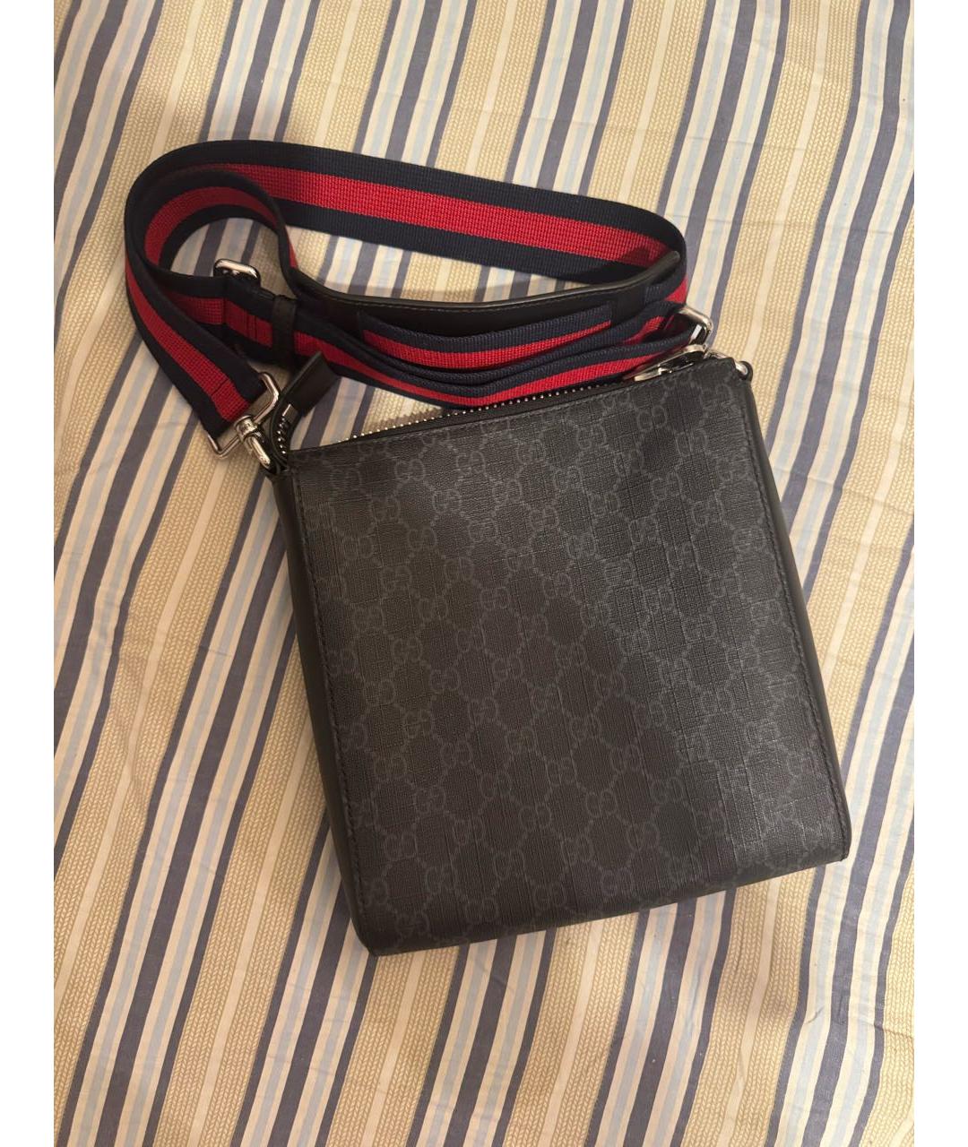 GUCCI Черная сумка на плечо, фото 3