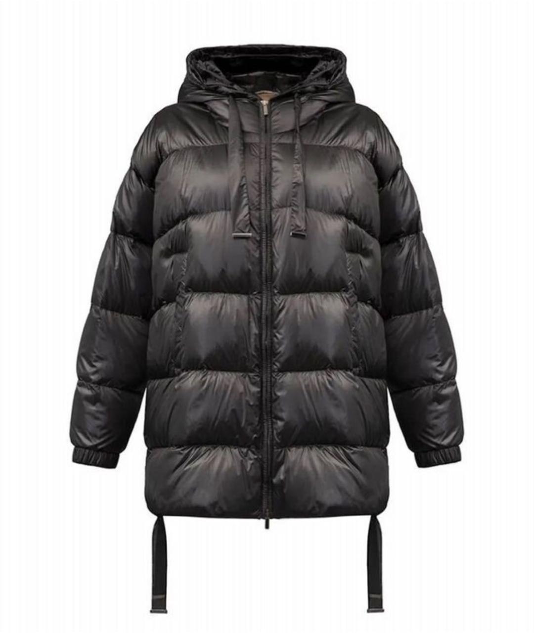 MAX MARA THE CUBE Черная полиэстеровая куртка, фото 9