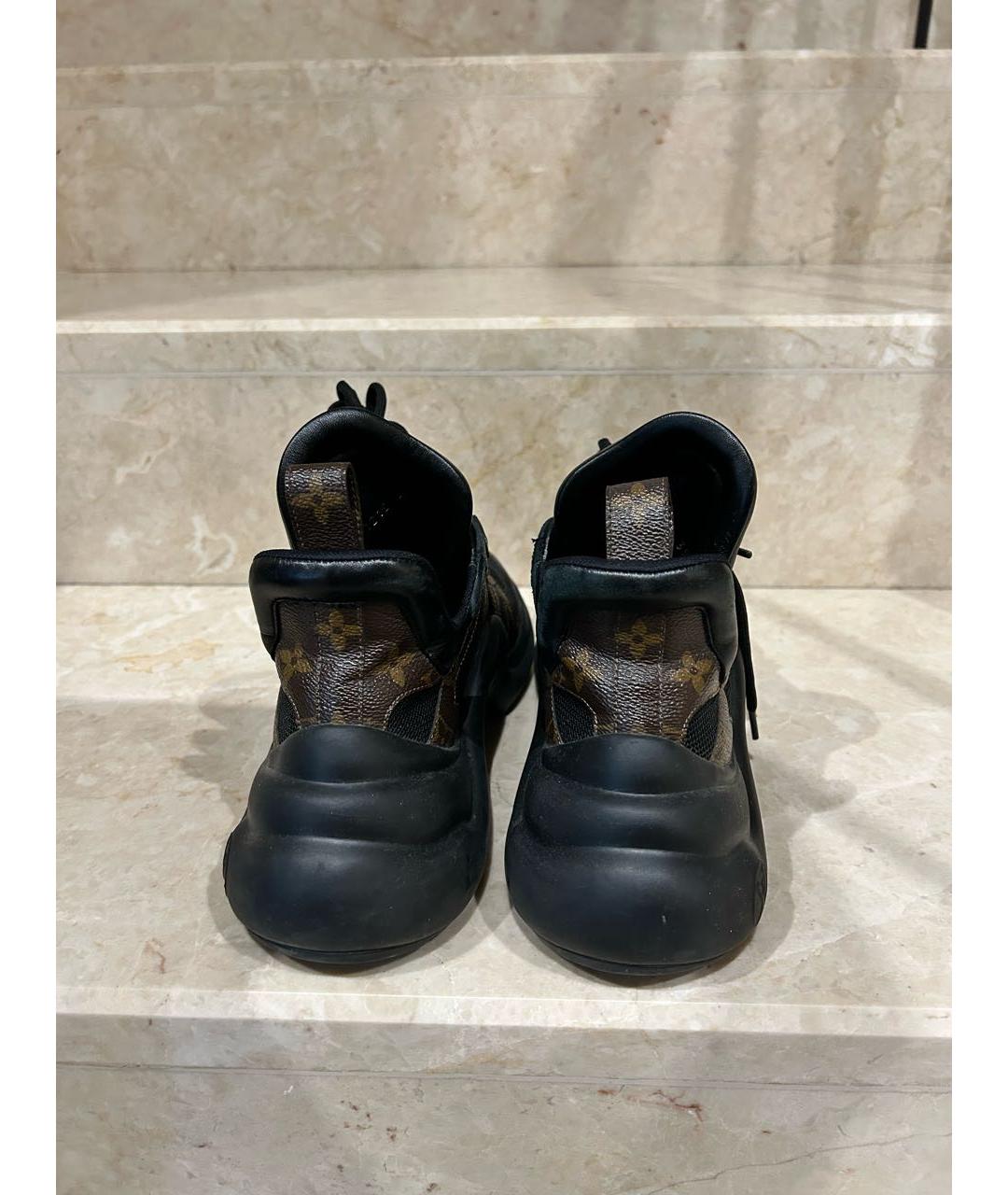 LOUIS VUITTON Коричневые кроссовки, фото 3