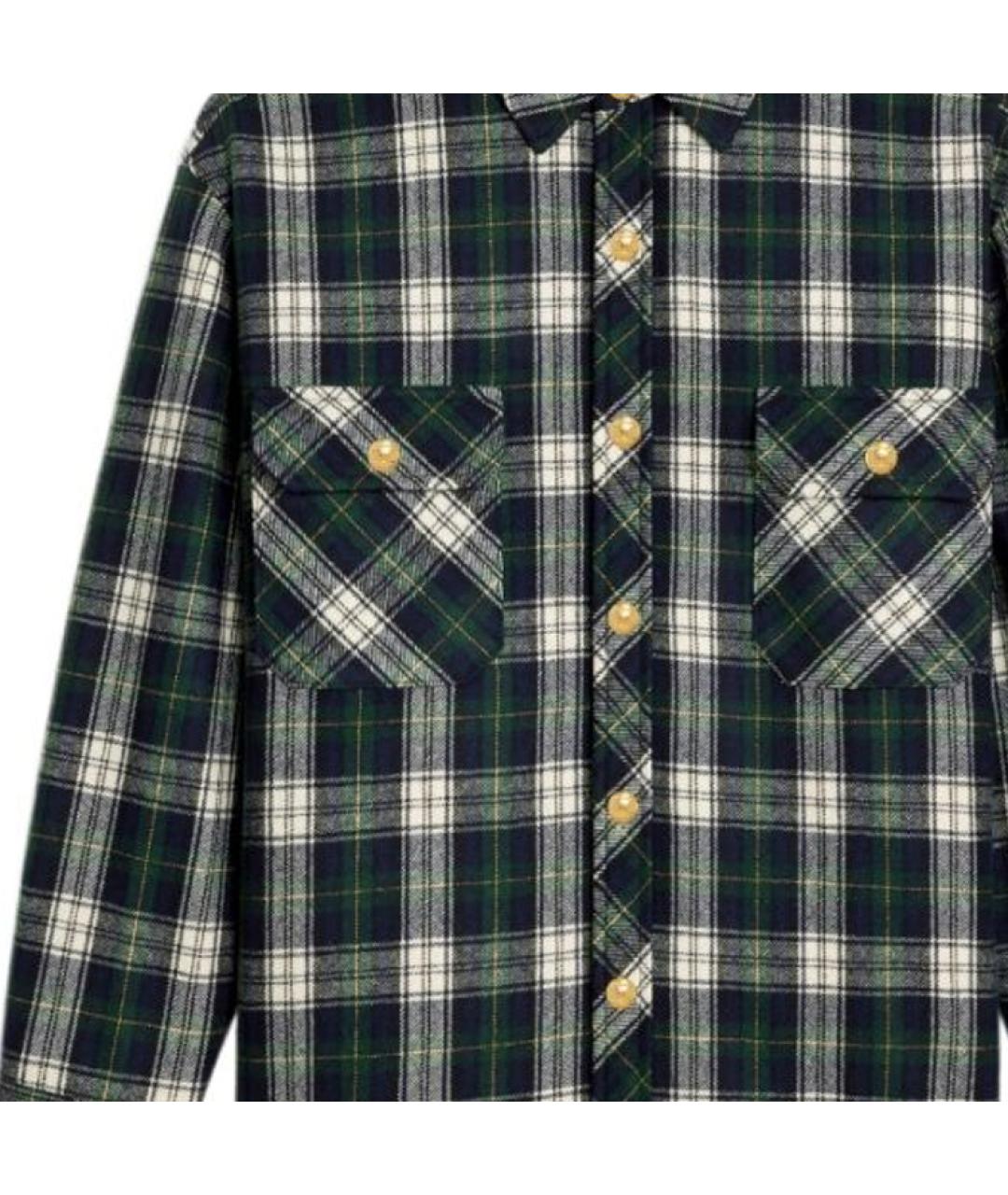 CELINE Зеленая рубашка, фото 5