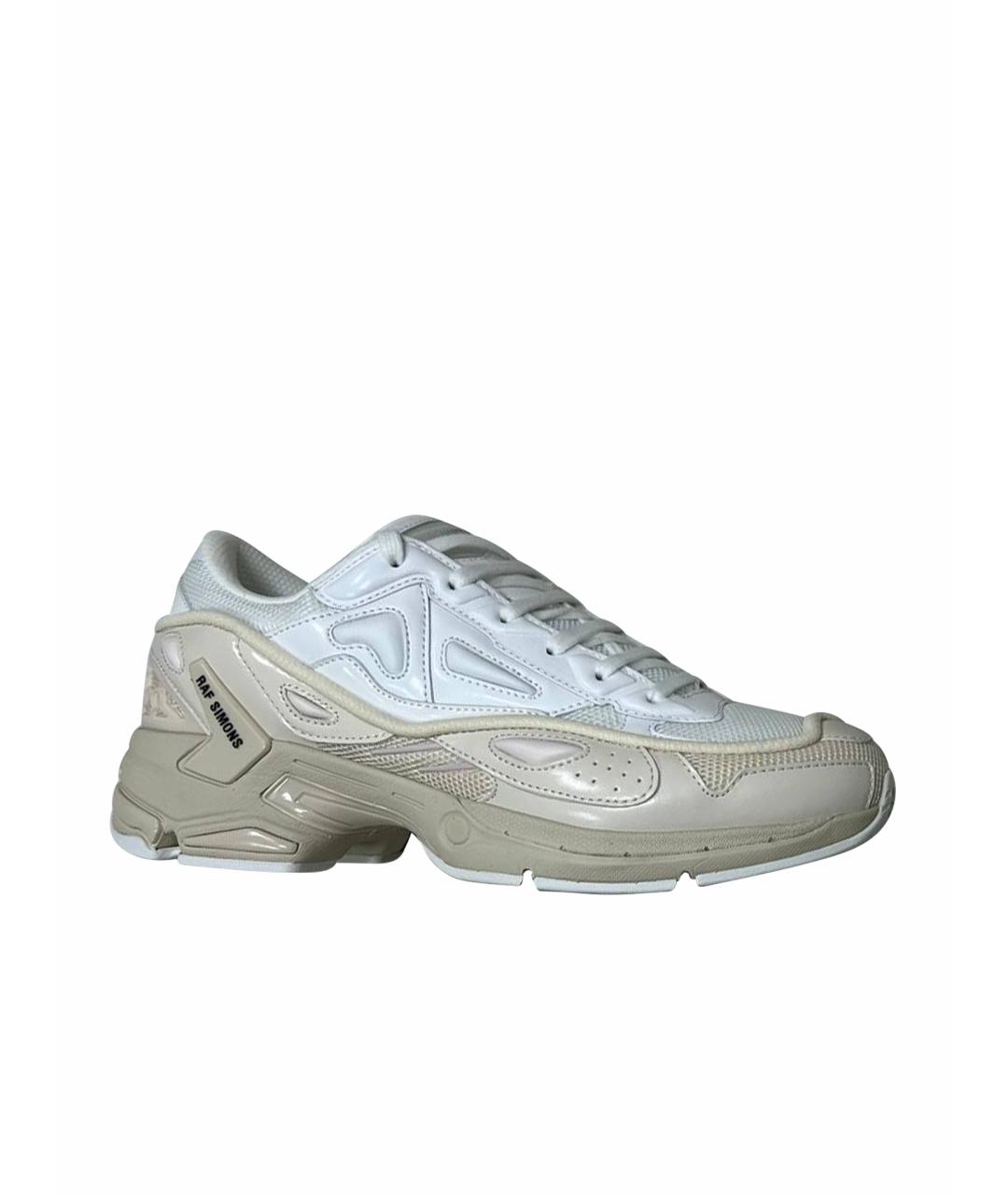 RAF SIMONS Бежевые низкие кроссовки / кеды, фото 1