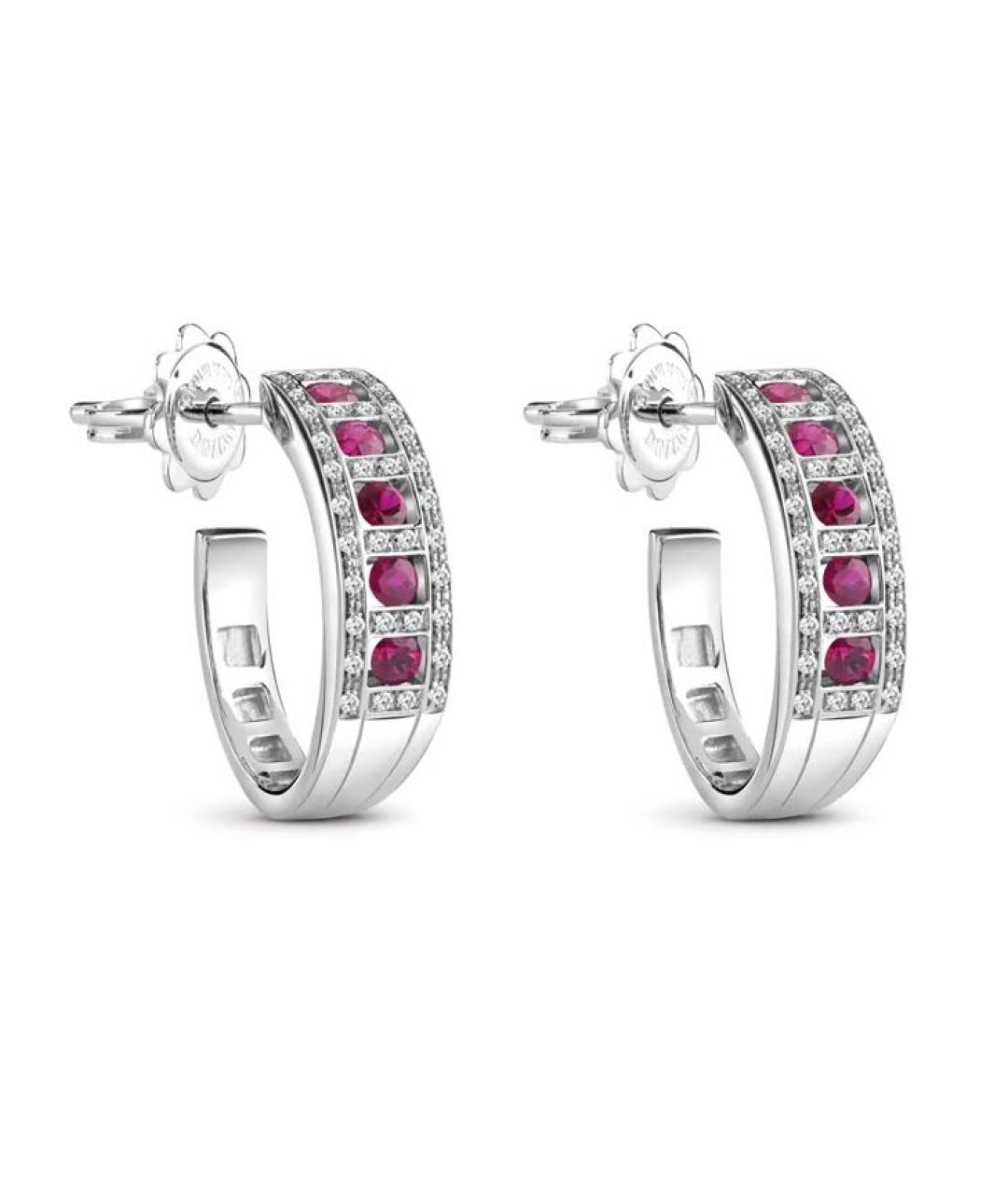 DAMIANI Серебряные серьги из белого золота, фото 3